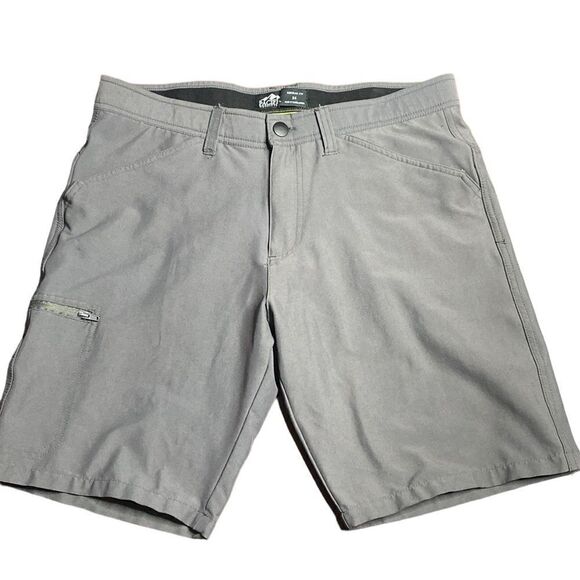 PACIFIC OUTFITTERS Gray Regular Fit Outdoor Comfort Shorts - Picture 2 of 8